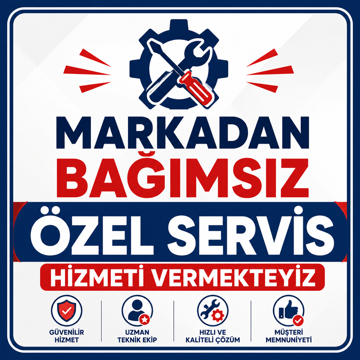 Kemalpaşa Midea Servisi markadan bağımsız özel servis hizmeti